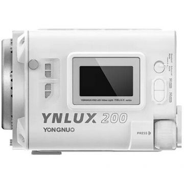 Yongnuo Lampa video LED COB 200W Smart Yongnuo YNLUX200 5600K White Case