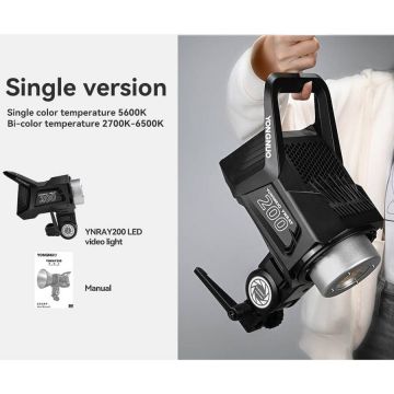 Yongnuo Lampa Video LED COB 200W Smart YONGNUO YNRAY200 5600k