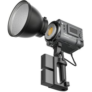 Yongnuo Lampa Video LED Yongnuo LUX200 cu hand grip NP-F si temperatura de culoare 2700K-65​00K