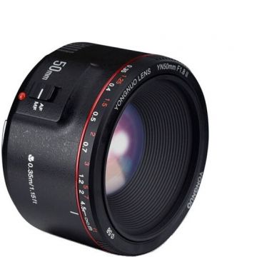 Yongnuo Obiectiv foto Yongnuo YN 50mm f1.8 II pentru Canon EOS