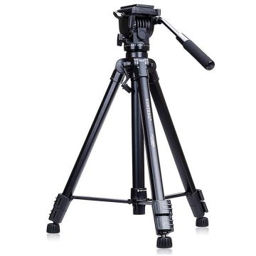 Yunteng Trepied video cap fluid panoramic si telecomanda Yunteng VCT-60