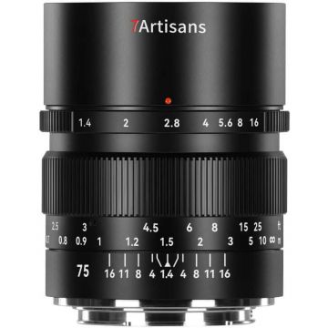 7Artisans ​Obiectiv Manual 7Artisans 75mm F1.4 Full Frame Sony E