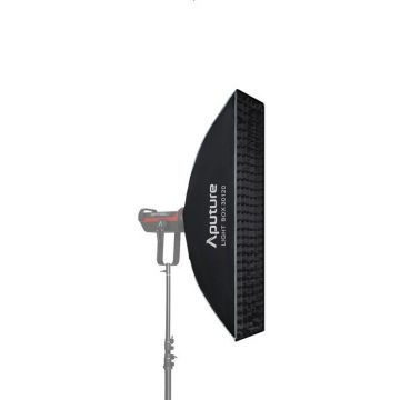 Aputure Softbox strip Aputure Light Box 30x120cm cu grid si montura Bowens