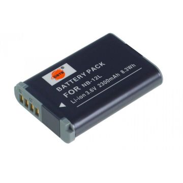 DSTE Acumulator DSTE NB-12L 2300mAh pentru Canon Powershot G1X Mark II N100 Legria Mini X