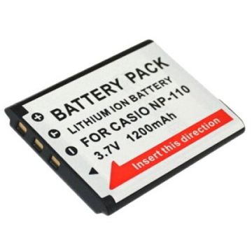 Generic Acumulator tip NP-110 1200mAh replace Casio Exilim EX-FC200S