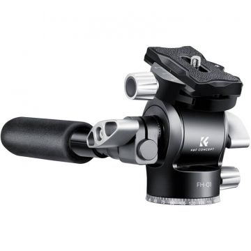 K&F Concept Cap tip bila trepied K&F Concept KF31.048, Negru