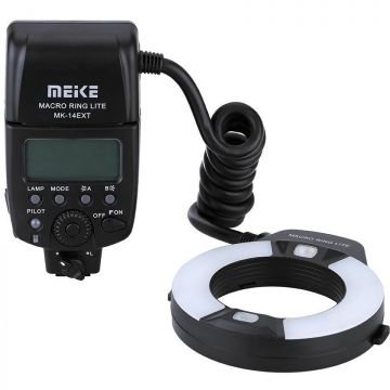 Meike Blitz macro Yongnuo YN14EX YN-14EX macro E-TTL pentru Canon