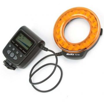 Meike Meike MK-FC100S Lampa macro pentru Sony cu LED-uri si functie blitz