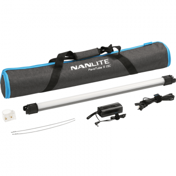 NanLite Tub de iluminat LED cu baterie interna, Nanlite PavoTube II 15C, 60cm, RGBWW, 1357 Lm