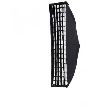 OEM Softbox 22x90cm cu deschidere tip umbrela grid honeycomb si montura Bowens