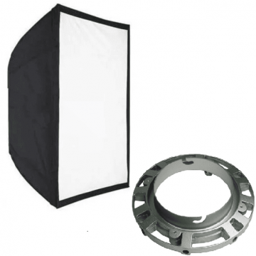 OEM Softbox 40x40cm cu montura Elinchrom