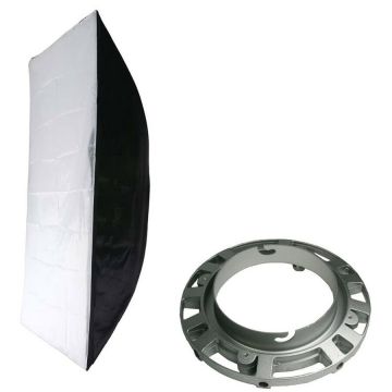 OEM Softbox strip 35x160cm cu montura Elinchrom