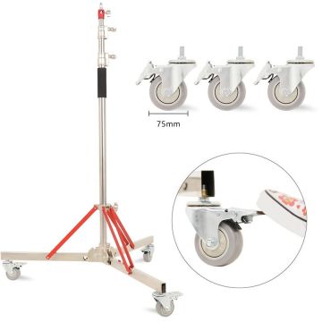 OEM Stativ Lumini 320cm Havy Duty Light Stand With Wheels 3.2MVH