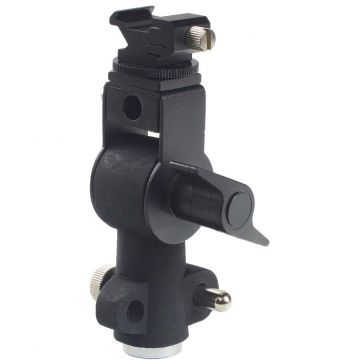 OEM Suport orientabil D-type blitz speedlite cu menghina pentru umbrela si adaptor spigot detasabil