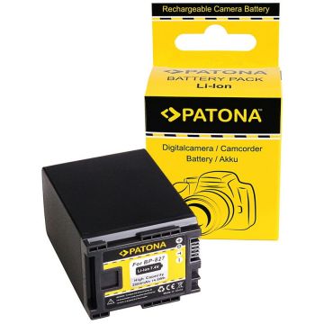 Patona Acumulator /Baterie PATONA pentru CANON BP-827 FS10 FS100 FS11 FS200 FS21 FS21 FS22 iVIS FS10- 1145