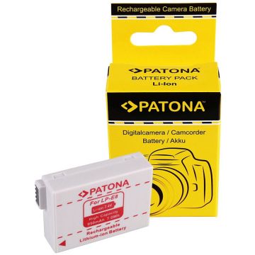 Patona Acumulator /Baterie PATONA pentru Canon LP-E8 LPE8 EOS 550D EOS 600D EOS 550-D EOS 600-D- 1077