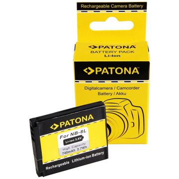 Patona Acumulator /Baterie PATONA pentru Canon NB-8L Canon Powershot A2200 A3000 IS A3000IS- 1113