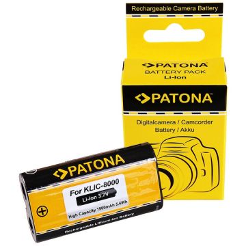 Patona Acumulator /Baterie PATONA pentru Kodak EasyShare Z612 Z712 IS Z812 IS Z1012 IS KLIC-8000- 1116