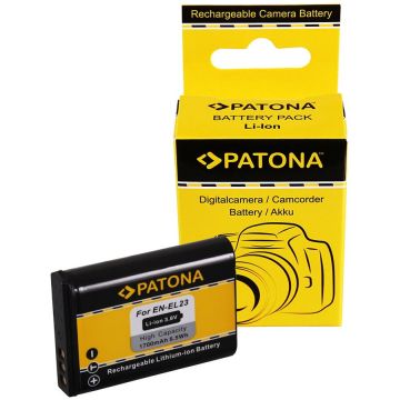 Patona Acumulator /Baterie PATONA pentru Nikon Coolpix P600 Nikon EN-EL23 ENEL23 Nikon P600- 1204