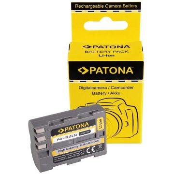 Patona Acumulator /Baterie PATONA pentru NIKON D700 D300 D200 D100 D80 D70 D50 EN-EL3e- 1036