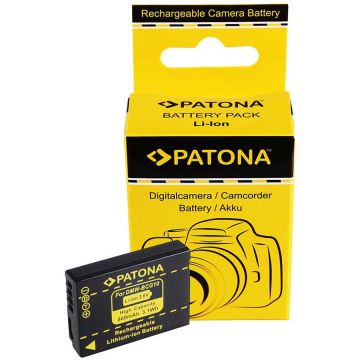 Patona Acumulator /Baterie PATONA pentru Panasonic Lumix DMC-TZ6 TZ7 ZS1 ZS3 DMW-BCG10E- 1075