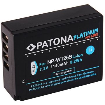 Patona Acumulator Patona Platinum NP-W126 1140mAh replace FujiFilm Finepix-1279