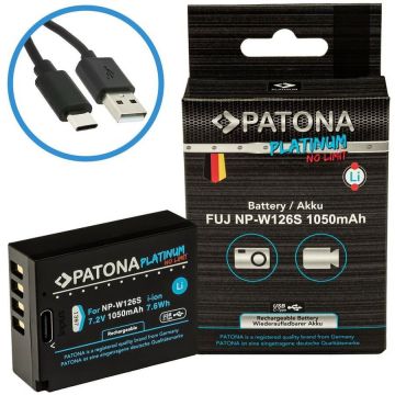 Patona Acumulator Patona Platinum NP-W126s 750mAh replace FUJIFILM X-H1 FUJIFILM X-Pro3 FUJIFILM X-T100-1397