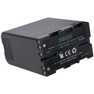 Patona Acumulator Patona Premium BP-U60 5200mAh replace Sony PMW-EX1 EX3 F3 F3K F3L PMW-150 -1242