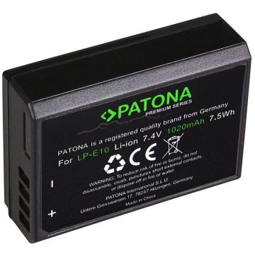 Patona Acumulator Patona Premium LP-E10 1020mAh replace Canon EOS-1213