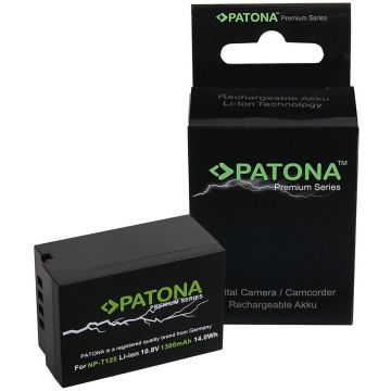 Patona Acumulator Patona Premium pentru Fuji NP-T125 NPT-125, GFX-50S, GFX50S, GFX-100 ,GFX100, Fujifilm -1308