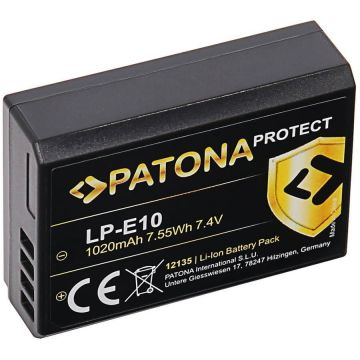 Patona Acumulator Patona Protect LP-E10 1020mAh replace Canon EOS-12135