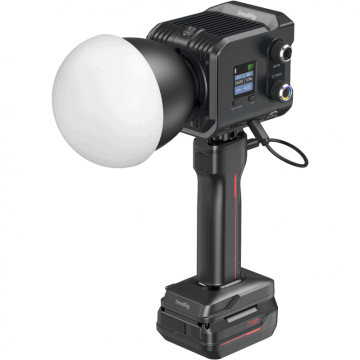 SmallRig Kit de lumină video SmallRig (5383) RC 100C COB LED, albastru cerneală / cu mâner pentru baterie