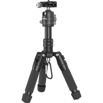 SmallRig Mini trepied,SmallRig 4289 Aluminum Mini Tripod VT-20, Aluminiu, Negru