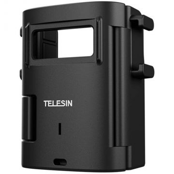 Telesin Suport Telesin, aluminiu/nylon, pentru DJI Osmo Pocket 3, Negru