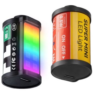 TTArtisan Lampa LED RGB Camera Foto 0.5W 300mAh TTartisan Mini RGB Led Light