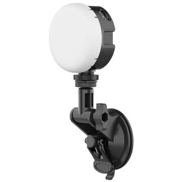 Ulanzi Kit Video Conferinta/Vlog VIJIM Lampa VL69+ventuza cu suport rotativ 270grade