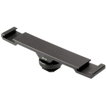 Ulanzi Patina blitz LH-27 flash light holder Brat 27cm cu 2x hot-shoe pentru blitz-uri sau lampi video Flash light holder