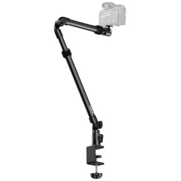 Ulanzi ​Suport Pliabil de Birou cu Ball Head Ulanzi ZJ02 C-clip Folding Bracket T085