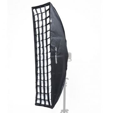 Visico Softbox 40x120cm cu Grid VISICO EB-072 Deschidere si Inchidere Rapida