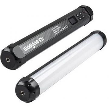 Weeylite Tub Cilindric LED Weeylite K21 cu temperatura de culoare reglabila  2500K-8500K+RGB