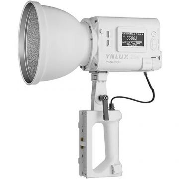Yongnuo Kit Lampă Video LED COB 200W Yongnuo YNLUX200, 5600K, Carcasă Albă, Smart
