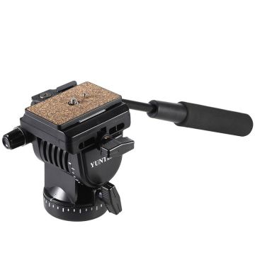 Yunteng Cap trepied Profesional DSLR & video Yunteng YT-950  fluid cu placuta quick-release
