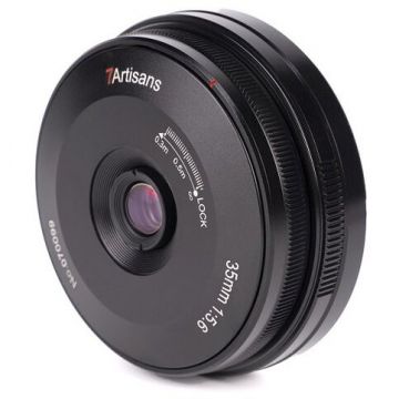 7Artisans Obiectiv Manual 7Artisans 35mm F5.6 Full Frame Pancake, Nikon Z