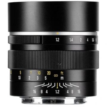 7Artisans Obiectiv Manual 7Artisans 50mm F1.2 APS-C, Sony E, NEX