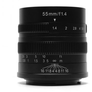 7Artisans Obiectiv Manual 7Artisans 55mm F1.4 APS-C, L-mount