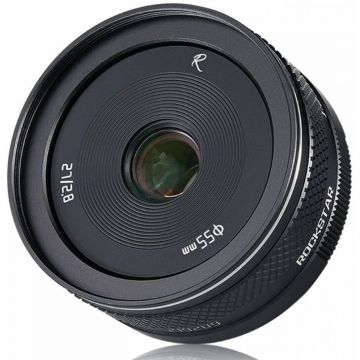 AstrHori Obiectiv Manual AstrHori 27mm F2.8 II APS-C Fuji X, Negru