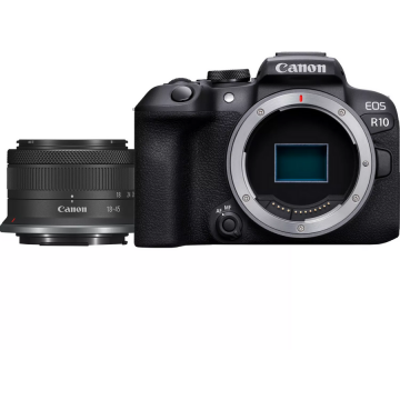 Canon Aparat foto KIT Canon EOS R10 + RF-S 18-45mm (F4.5-6.3) IS STM, 4K, Wi-Fi, 5331C010
