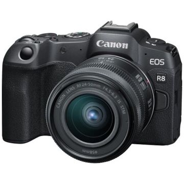Canon Aparat foto Mirrorless Canon EOS R8 + RF 24-50 mm,  F4.5-6.3 IS STM, KIT