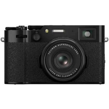 FUJIFILM Aparat Foto Compact Fujifilm X100VI, 40.2 MP, 6K, 23mm, F2.0, Negru