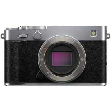 FUJIFILM Aparat Foto Mirrorless Fujifilm X-E5, 40MP, 6K, Body, Argintiu